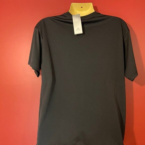 Adidas Unisex Black Running T-shirt - Size Small - NWT - Picture 3 of 4